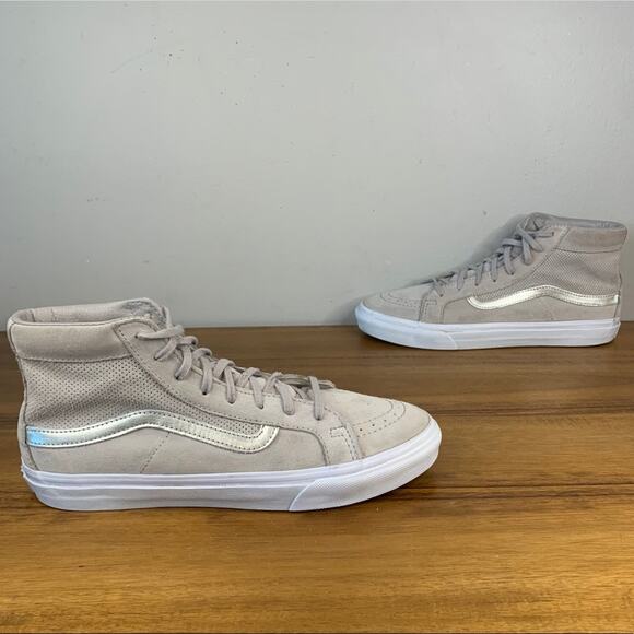 Vans Sk8-Hi Perforated Suede Unisex Sneaker - Picture 1 of 9